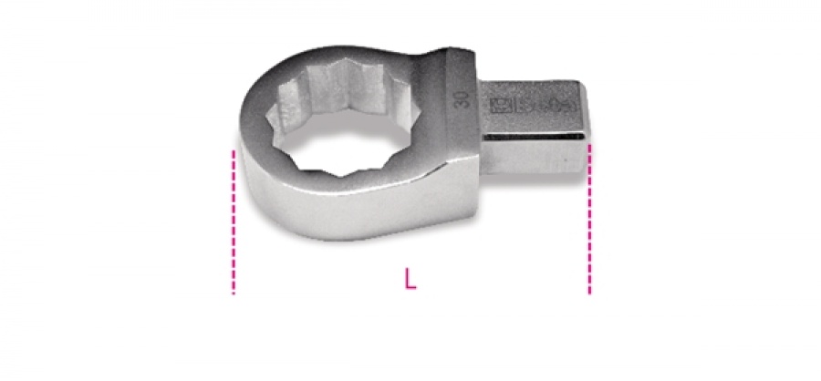 Chiave poligonale per barra dinamometrica beta 653 14x18 - dettaglio 1