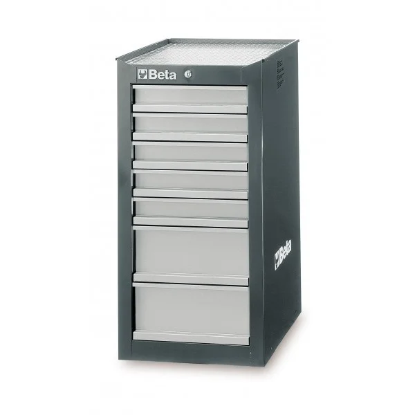 Cassettiera laterale 7 cassetti  beta c38l gray
