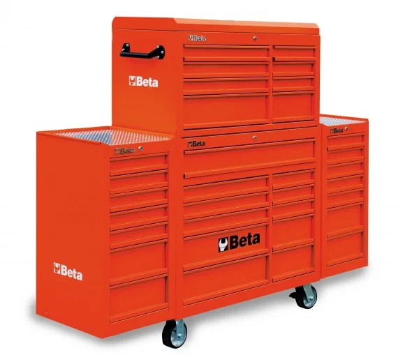 Cassettiera mobile 33 cassetti  beta c38c red