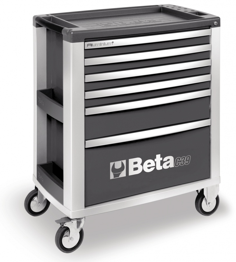 Cassettiera mobile 6 cassetti beta c39/6 gray