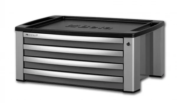Cassettiera portatile 4 cassetti beta c39t gray