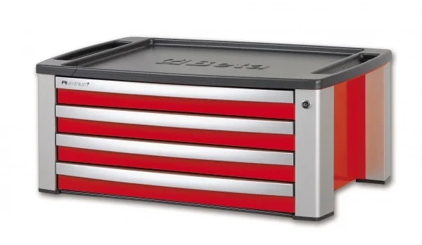 Cassettiera portatile 4 cassetti beta c39t red