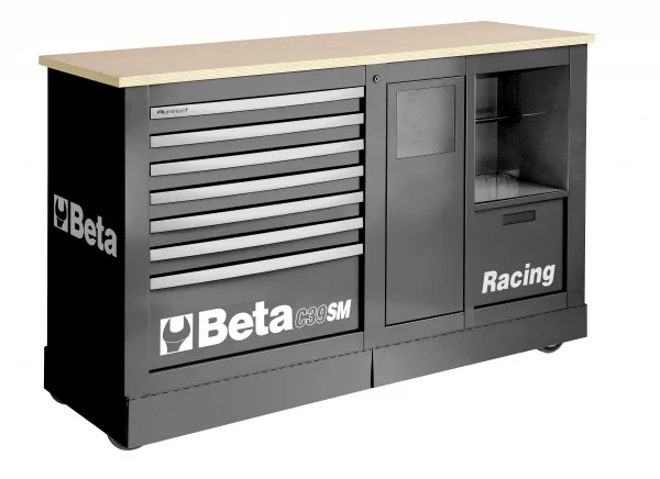 Cassettiera mobile racing sm  beta c39sm gray