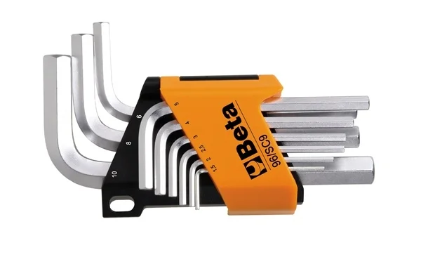 Supporto serie chiavi maschio esagonale piegate beta 96/scv - dettaglio 1