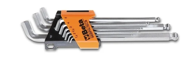Supporto per serie chiavi maschio esagonale piegate beta 96bpa/scv - dettaglio 1