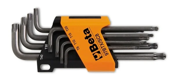 Serie chiavi maschio torx piegate  beta 97btx/sc8 - dettaglio 1