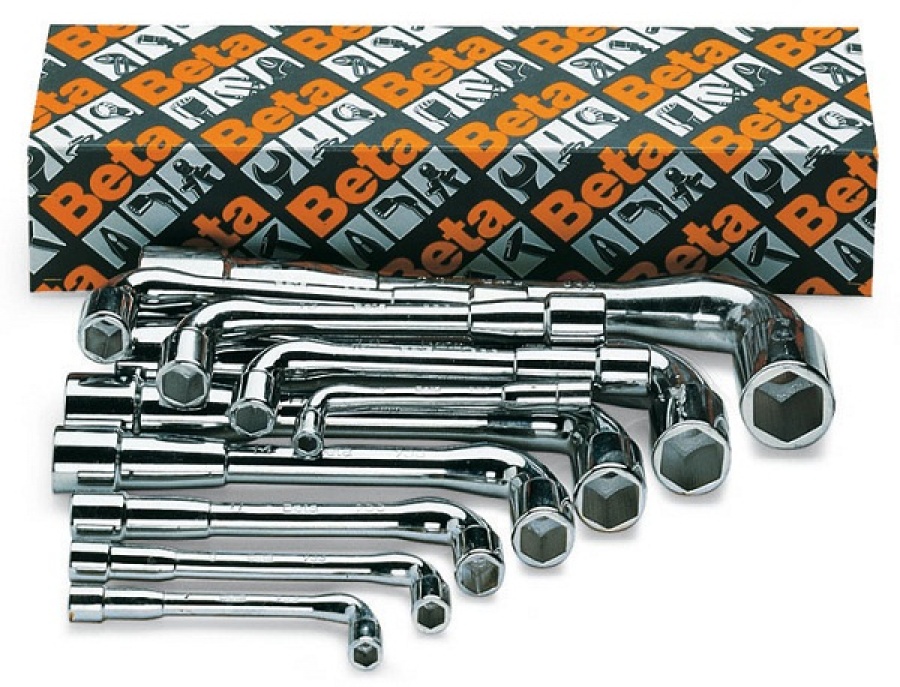 Serie chiavi a pipa doppie pesanti beta 933/s17 - dettaglio 1