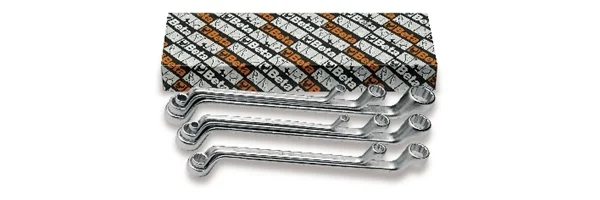 Serie chiavi poligonali doppie curve pollici beta 90as/10 - dettaglio 1