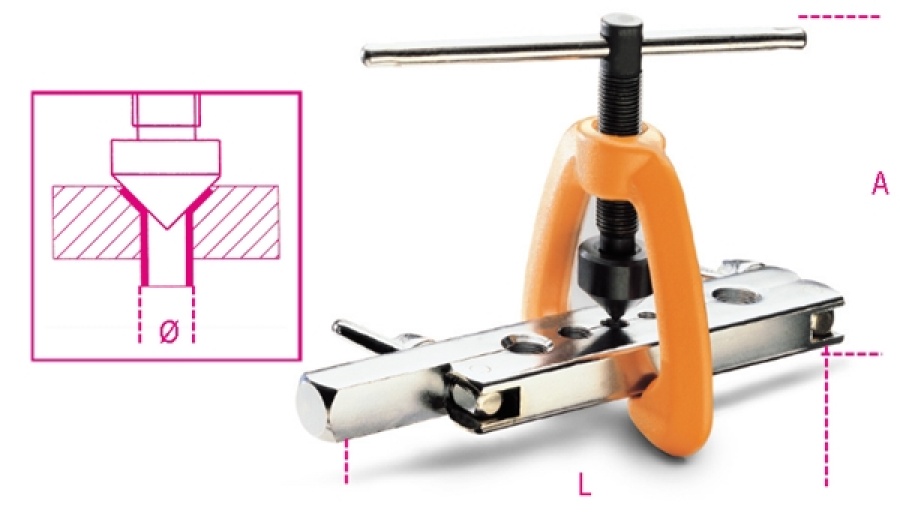 Attrezzo bordatubi beta 350 - dettaglio 1