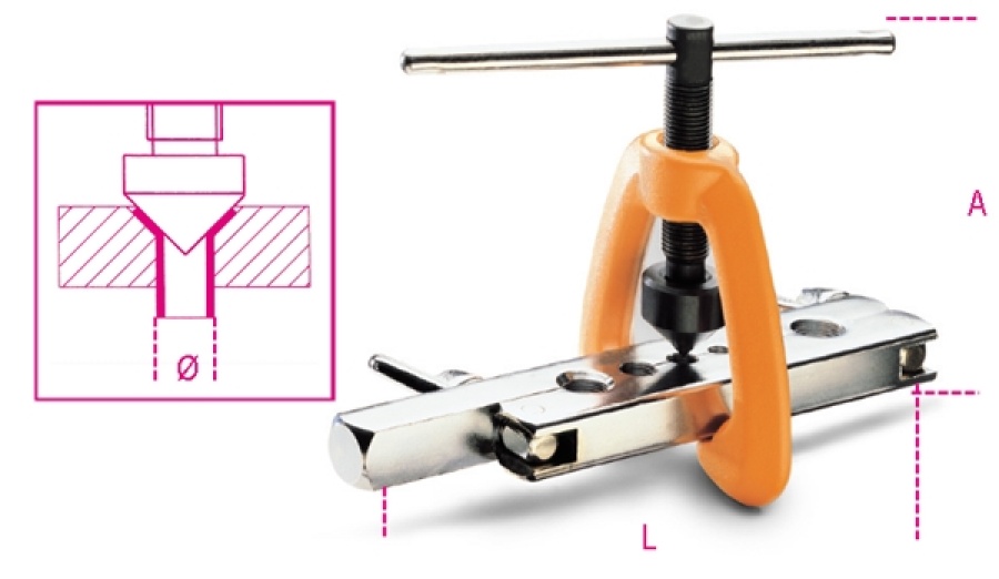 Attrezzo bordatubi  beta 350 - dettaglio 1