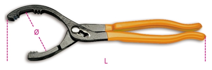 Pinza Per Filtro Olio WORKPRO Regolabile 30cm - Per Filtri Da 60mm A 102mm | Impugnatura Antiscivolo - Foto 4