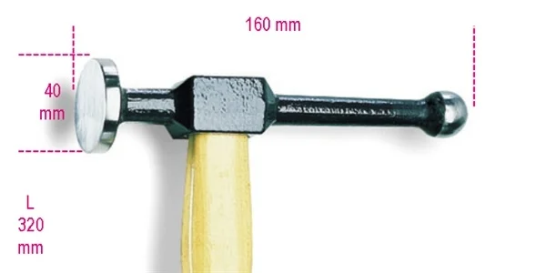 Martello per carrozzieri  beta 1351 - dettaglio 1