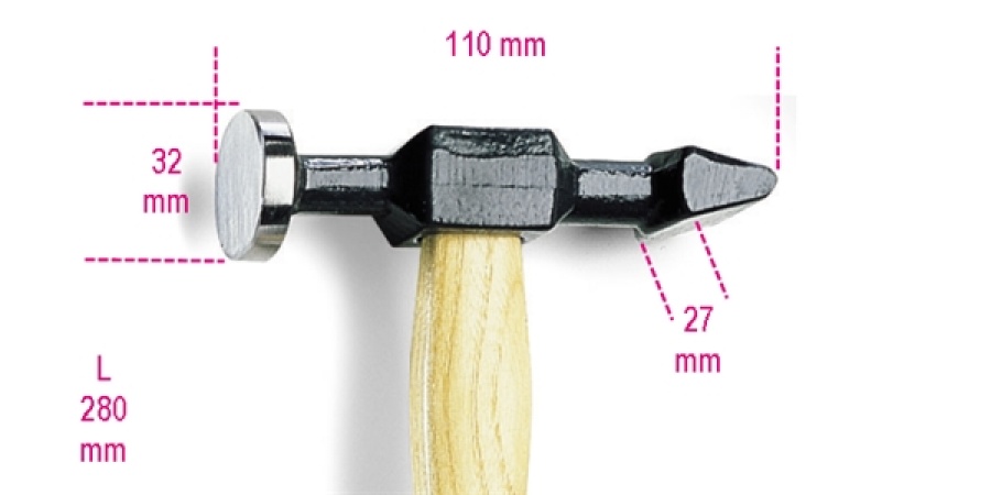 Martello per carrozzieri  beta 1359t - dettaglio 1