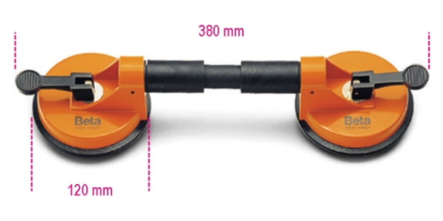 Ventosa doppia  beta 1766 - dettaglio 1