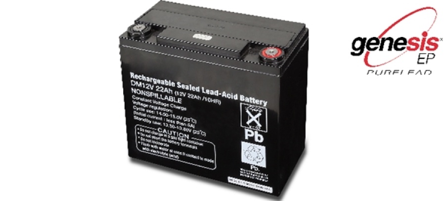 Batteria genesis 12-24v beta 1498b12/r02 - dettaglio 1