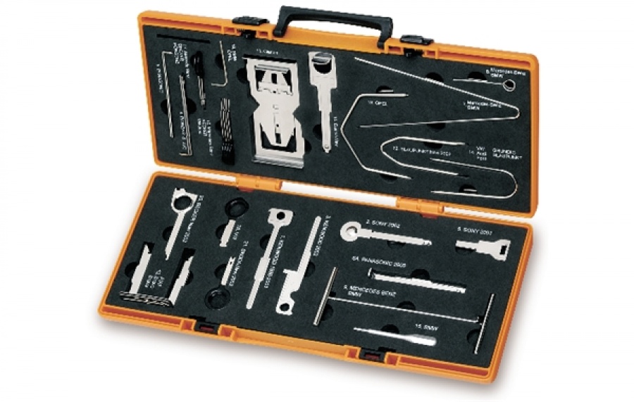 Assortimento attrezzi estrazione autoradio beta 1765/c24 - dettaglio 1