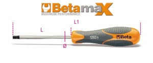 Giravite betamax maschio esagonale beta 1293es - dettaglio 1