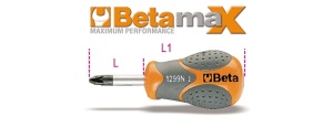 Giravite betamax pozidriv-supadriv corto beta 1299n/pz - dettaglio 1