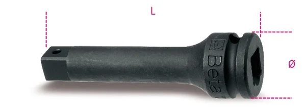 Prolunga bussola macchina  3/8 beta 710/20 - dettaglio 1