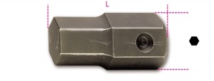 Inserto macchina maschio esagonale  32 mm beta 727/es32 - dettaglio 1