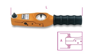 Chiave dinamometrica lettura diretta 1/4" beta 590 - dettaglio 1