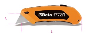 Cutter retrattile  beta 1772r - dettaglio 1