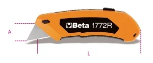 Cutter retrattile  beta 1772r - dettaglio 1