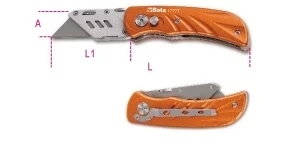 Cutter serramanico  beta 1777t - dettaglio 1