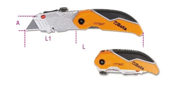 Cutter serramanico  beta 1777 bmt - dettaglio 1