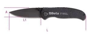 Coltello serramanico  beta 1778scl - dettaglio 1