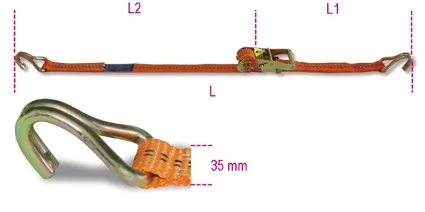 Cricchetto gancio a uncino  robur 8181 - dettaglio 1