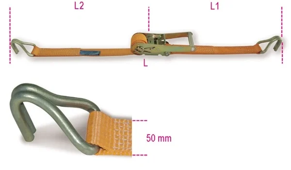 Cricchetto gancio a uncino  robur 8182 - dettaglio 1