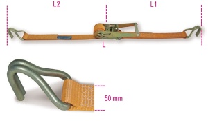 Parte corta cricchetto con gancio uncino  robur 8182sp - dettaglio 1