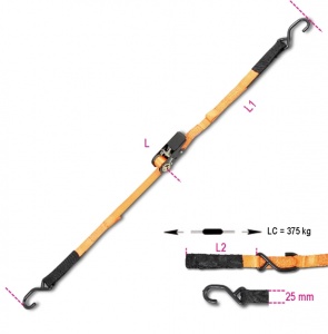 Mini cricchetto con ganci robur 8188cg/25 - dettaglio 1
