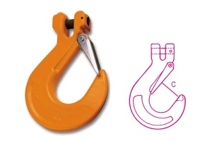 Gancio di sollevamento clevis  robur 8060r - dettaglio 1