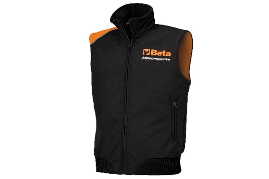 Softshell racing beta 9505 nero/arancio - dettaglio 1