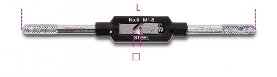 Giramaschi regolabile acciaio beta 435 - dettaglio 1