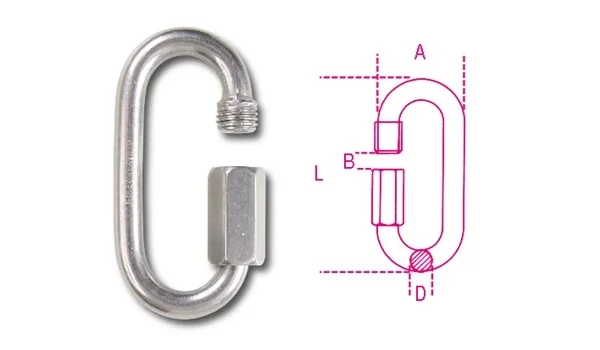 Maglia di giunzione inox  robur 8280 - dettaglio 1