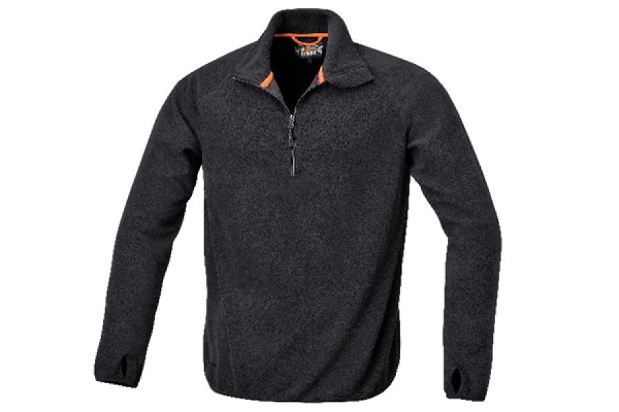 Micro pile zip corta beta 7635n nero - dettaglio 1