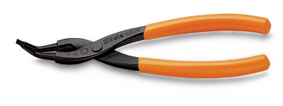 Pinza anelli elastici becchi piegati beta 1033 - dettaglio 1
