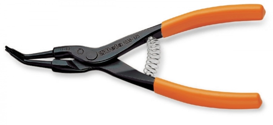 Pinza anelli elastici becchi piegati beta 1037 - dettaglio 1
