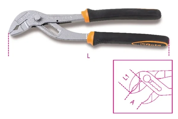 Pinza regolabile  beta 1047bm - dettaglio 1