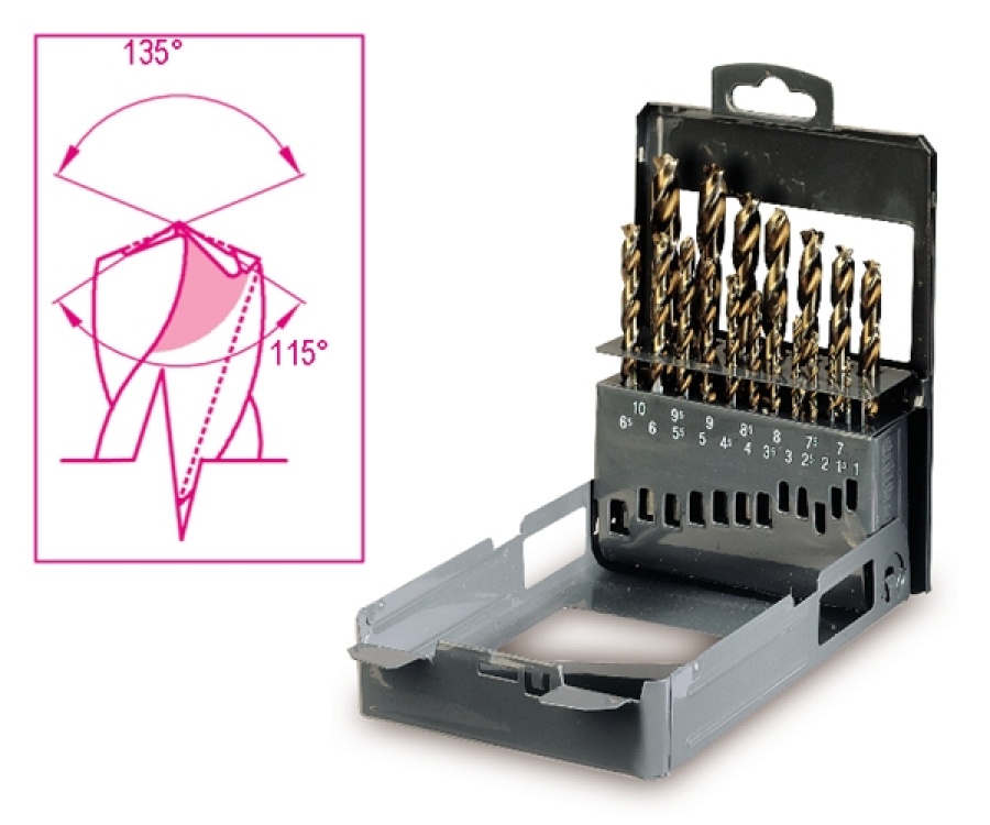 Serie punte doppio taglietnte  beta 416/sp19 - dettaglio 1