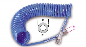 Spirale poliuretano estensibile 1/4 beta 1914 - dettaglio 1