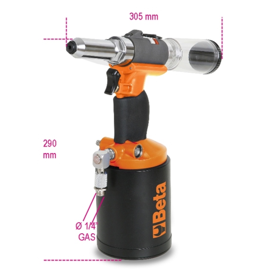 Rivettatrice pneumatica  beta 1946c7,8 - dettaglio 1