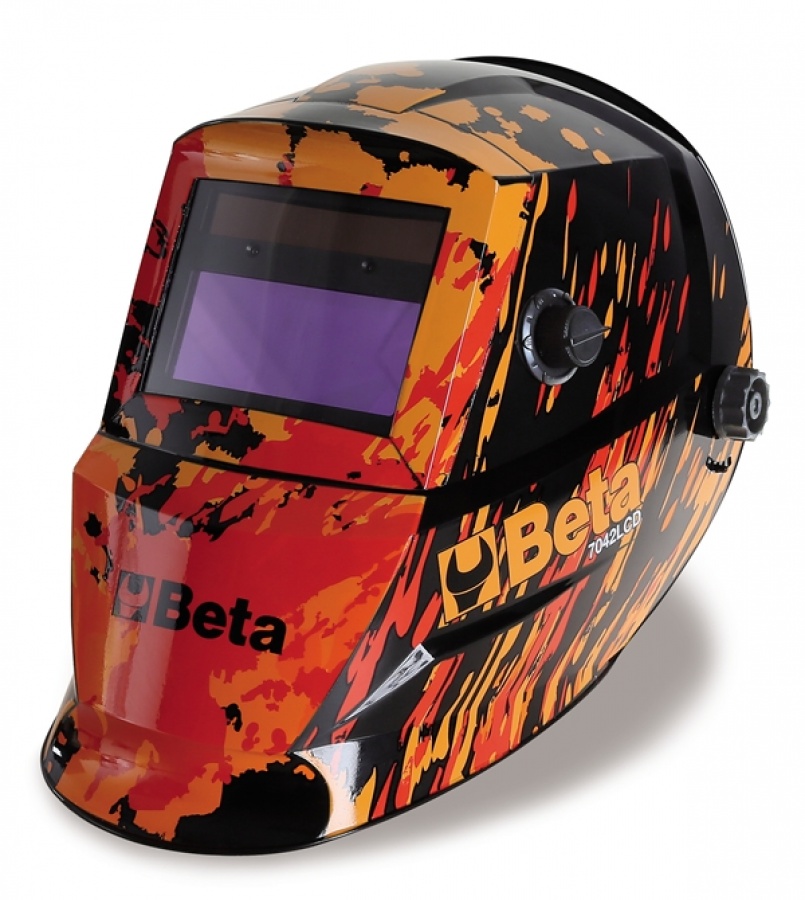 Maschera saldatura lcd automatica beta 7042lcd - dettaglio 1