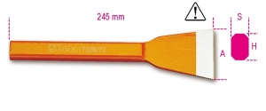 Scalpello extrapiatto  beta 1702n - dettaglio 1