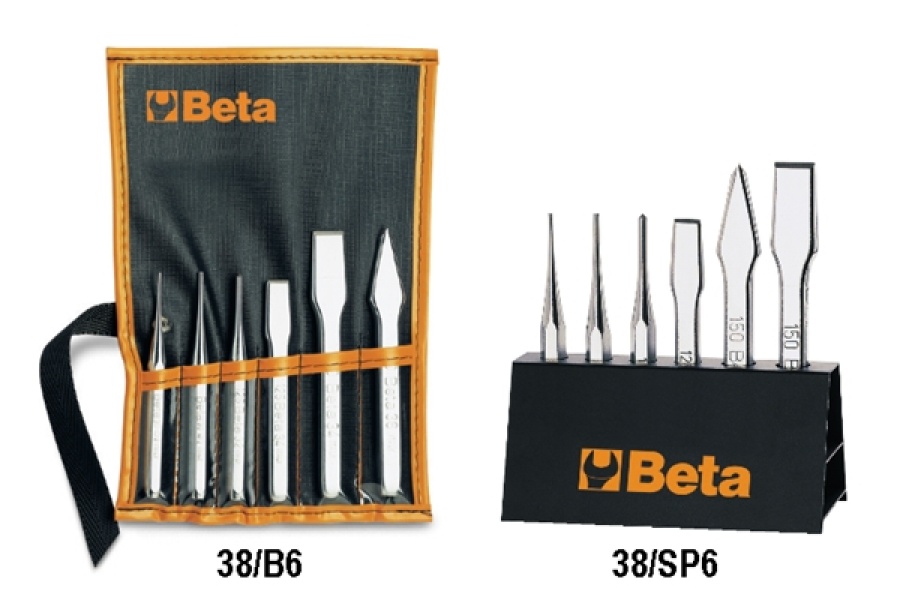 Serie scalpelli beta 38/sp6 - dettaglio 1