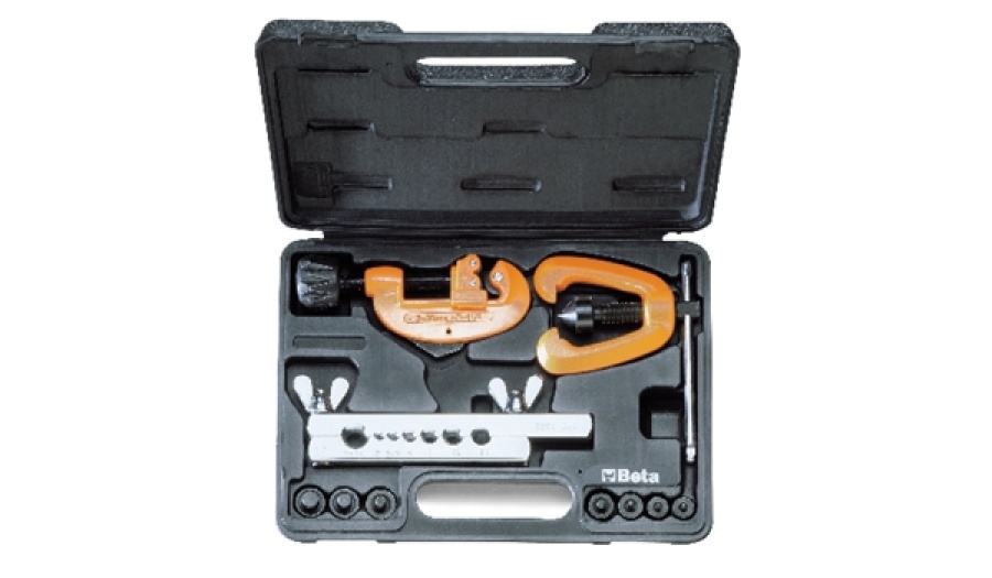 Assortimento tagliatubi e attrezzo bordatubi beta 351c - dettaglio 1