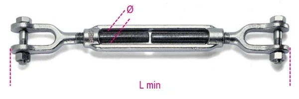Tenditore a due forcelle  robur 8009z - dettaglio 1